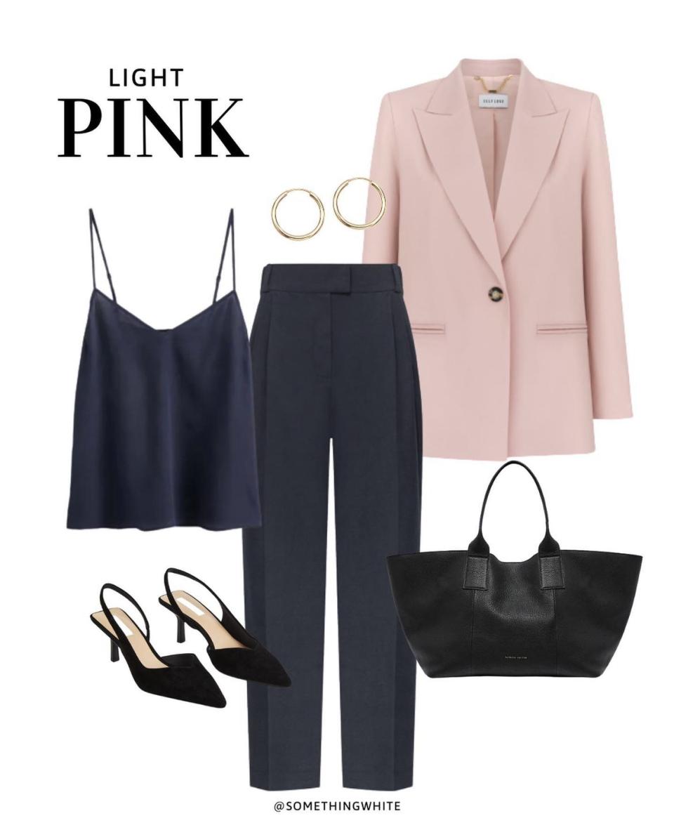 热门粉色系的搭配也太好看了,粉色系搭配图高级感