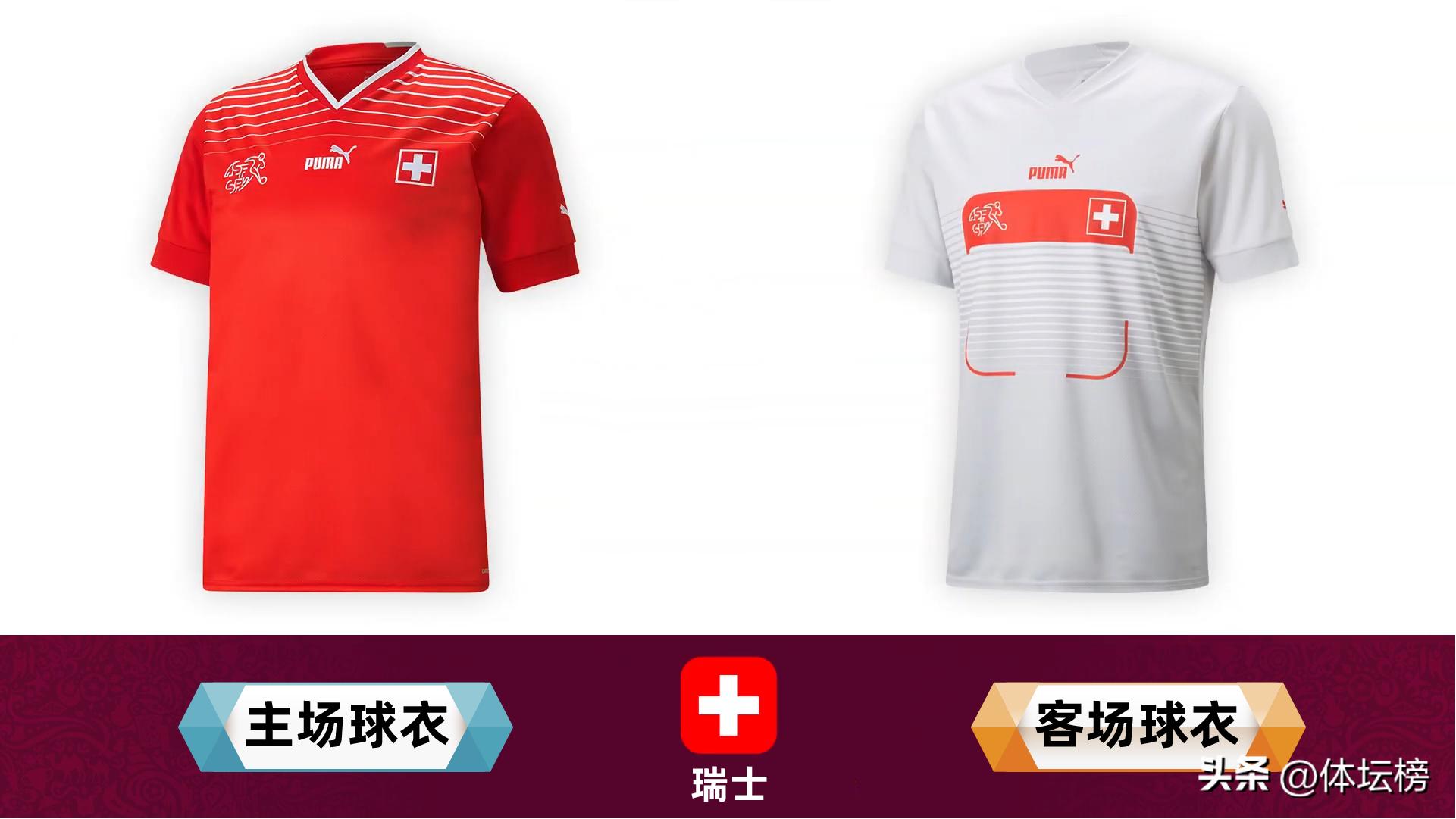 2018年世界杯32强球衣汇总,世界杯32强球衣推荐