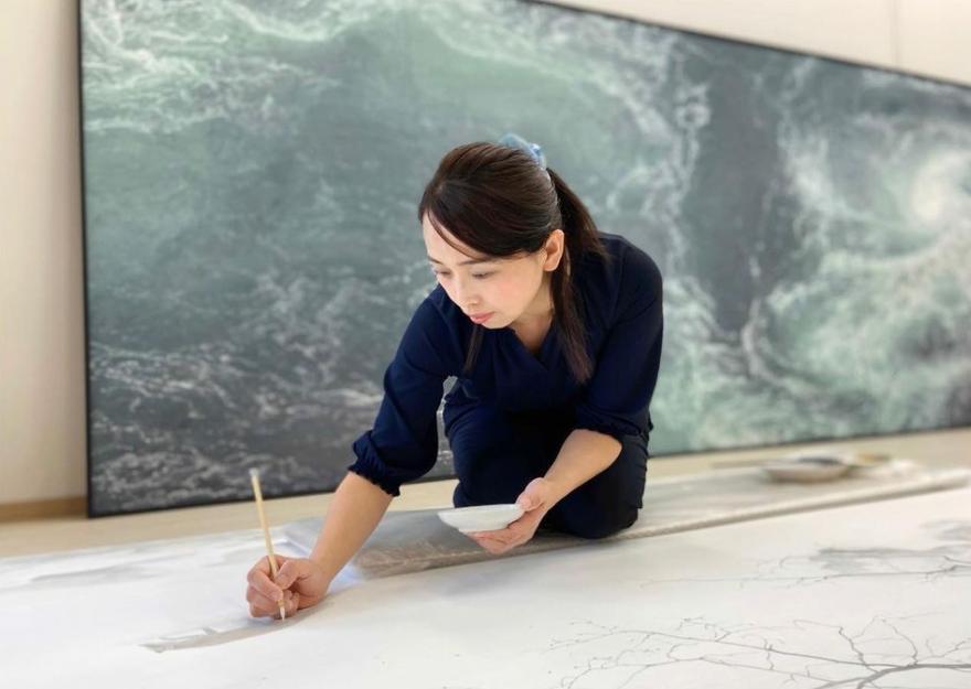 日本画家写生作品欣赏,日本水彩画家作品欣赏超美