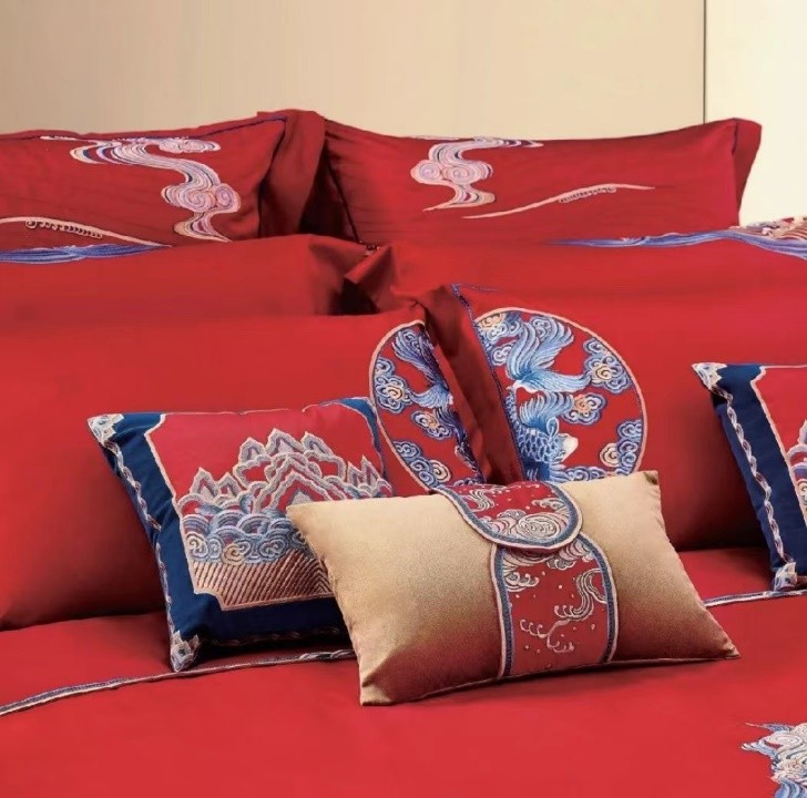 水星家纺婚庆四件套好不好？华美与实用并存，助力新人开启浪漫生活