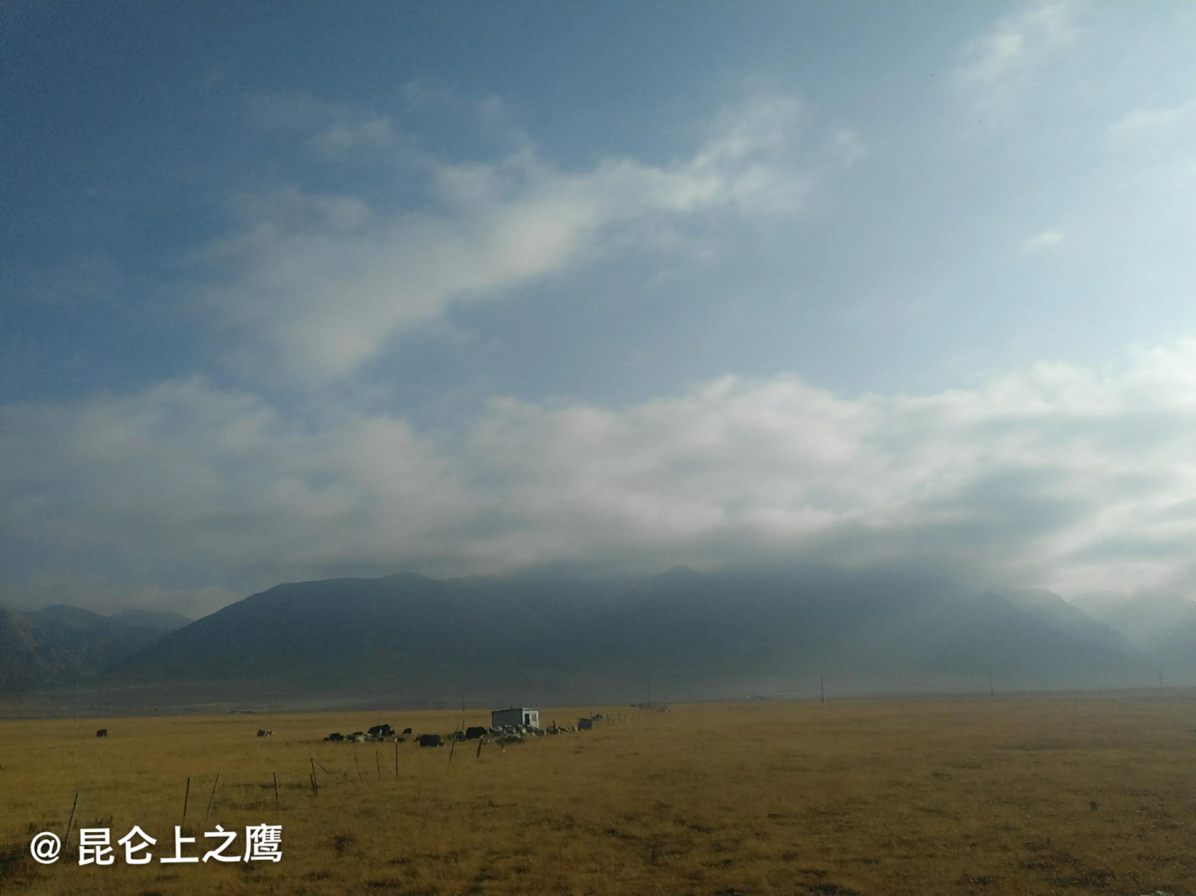从甘肃翻越祁连山到青海,从肃北到青海沿途风景
