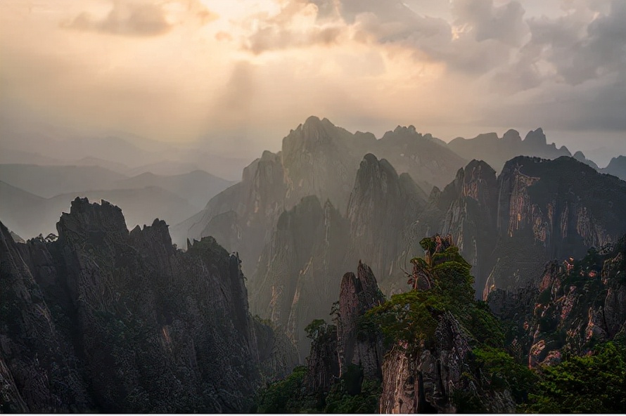 黄山西海神奇的大自然奇观,黄山西海大峡谷引外国网友惊叹