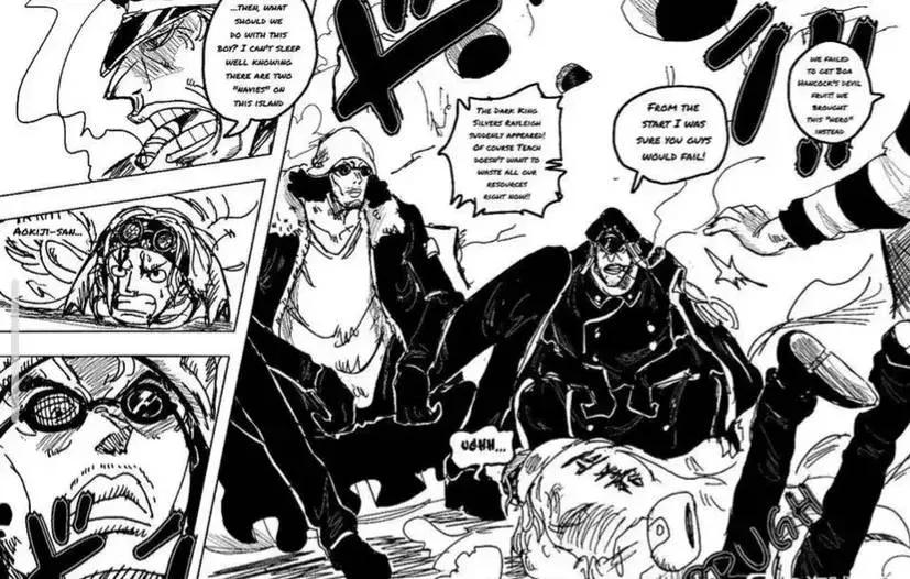 海贼王1081话情报卡普vs库赞,海贼王1088话情报卡普死亡原图