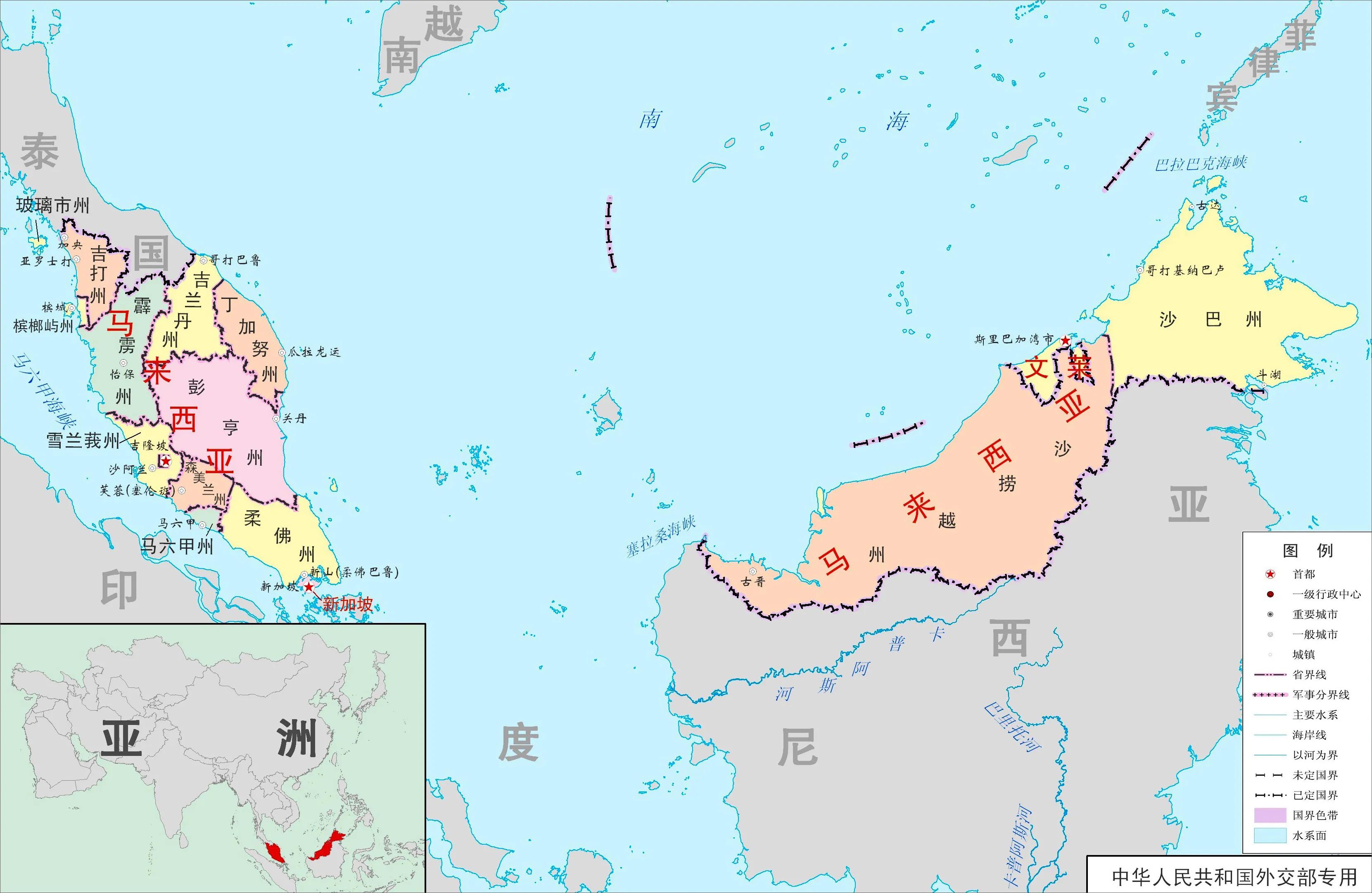 新加坡扼守海峡,新加坡马六甲海峡九个区域