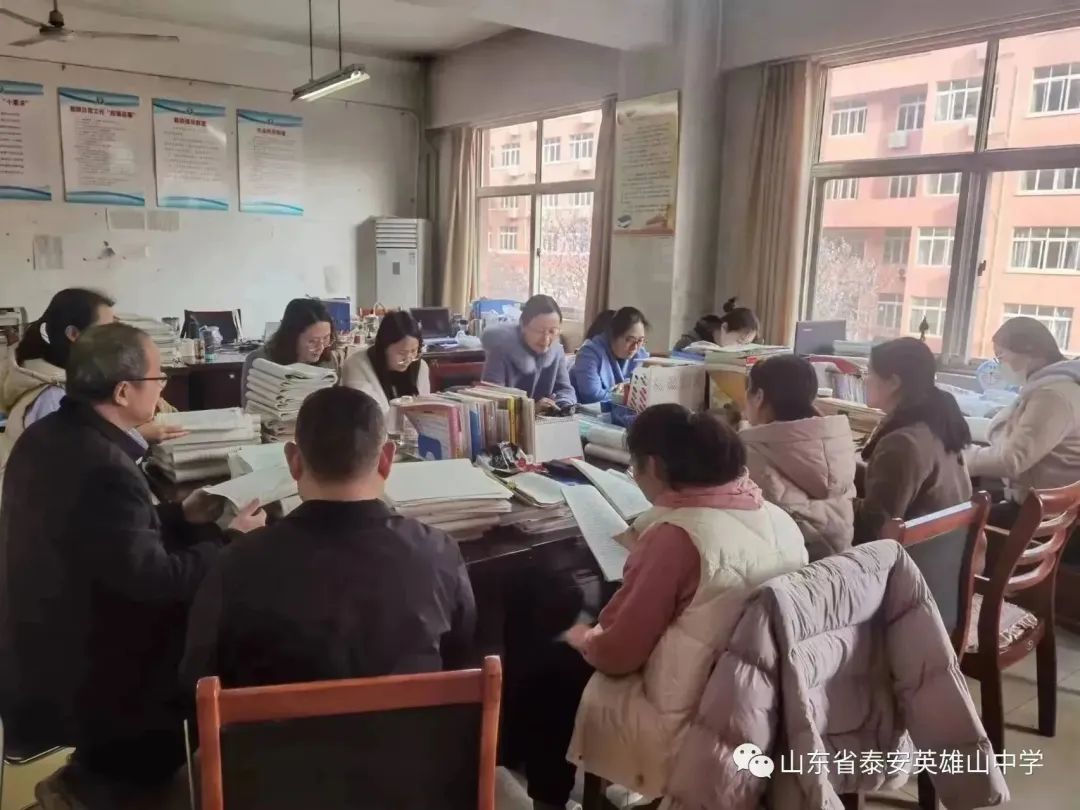 *光春**正好，砥砺前行——*安泰**英雄山中学高二级部3月份工作总结