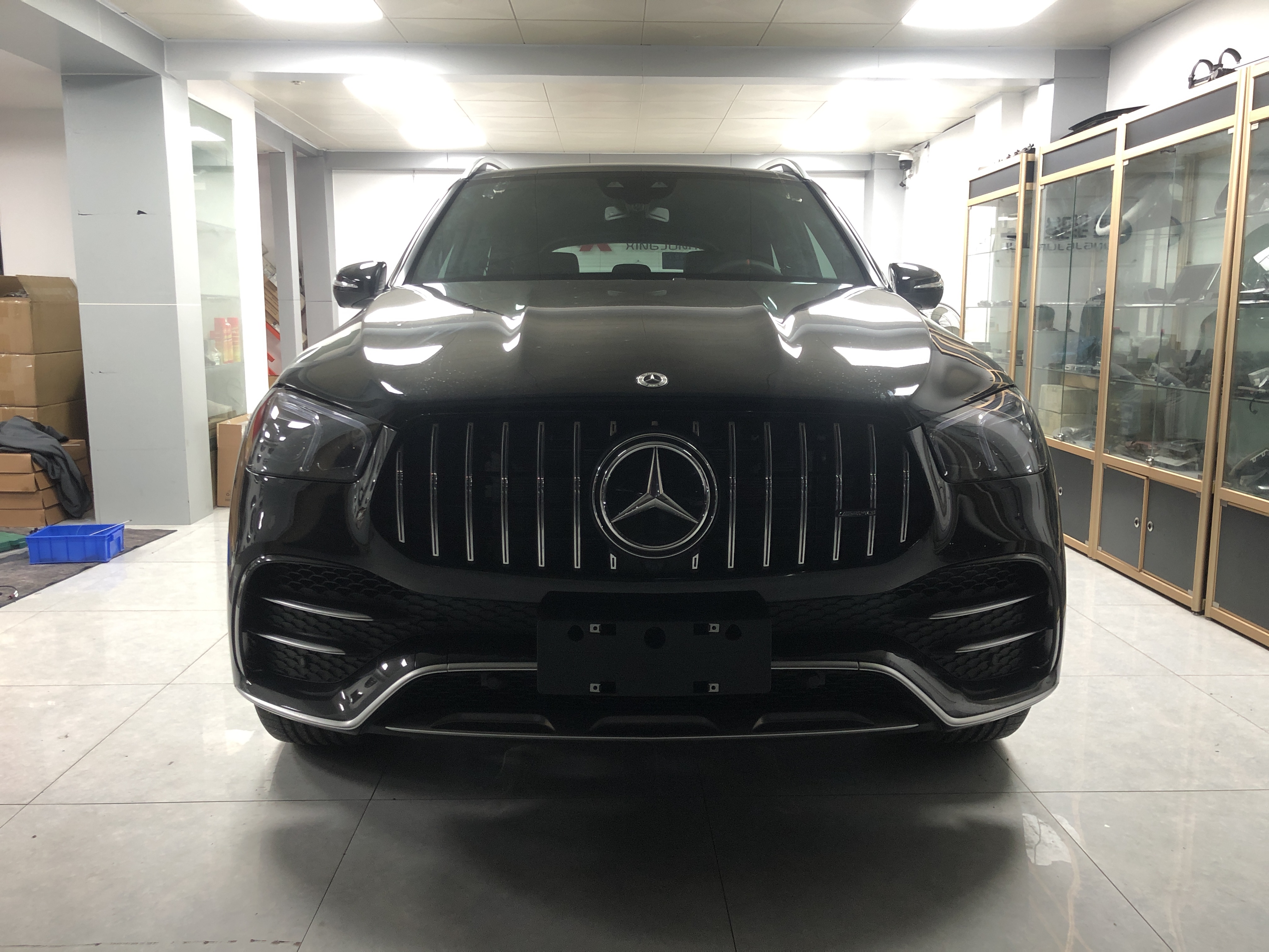 奔驰amggle53车辆功能按键讲解,gle53amg2024款抬头显示功能