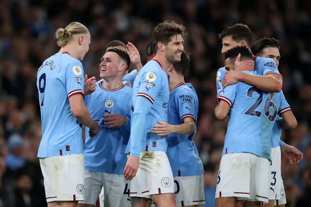 曼城4-2热刺首发阵容,曼城2023-20424阵容