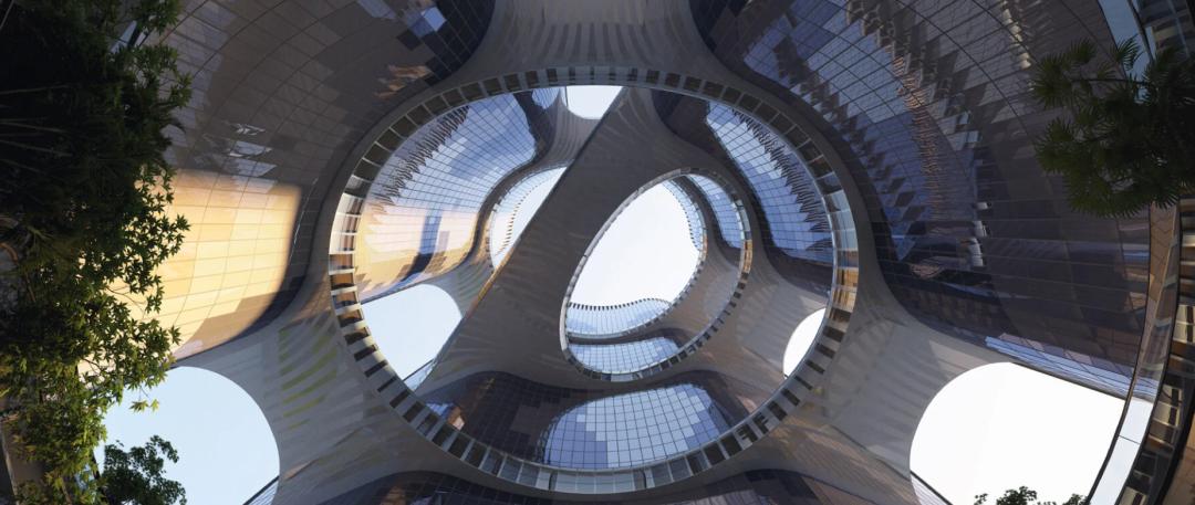 扎哈事务所的公寓,武汉泰康金融中心扎哈