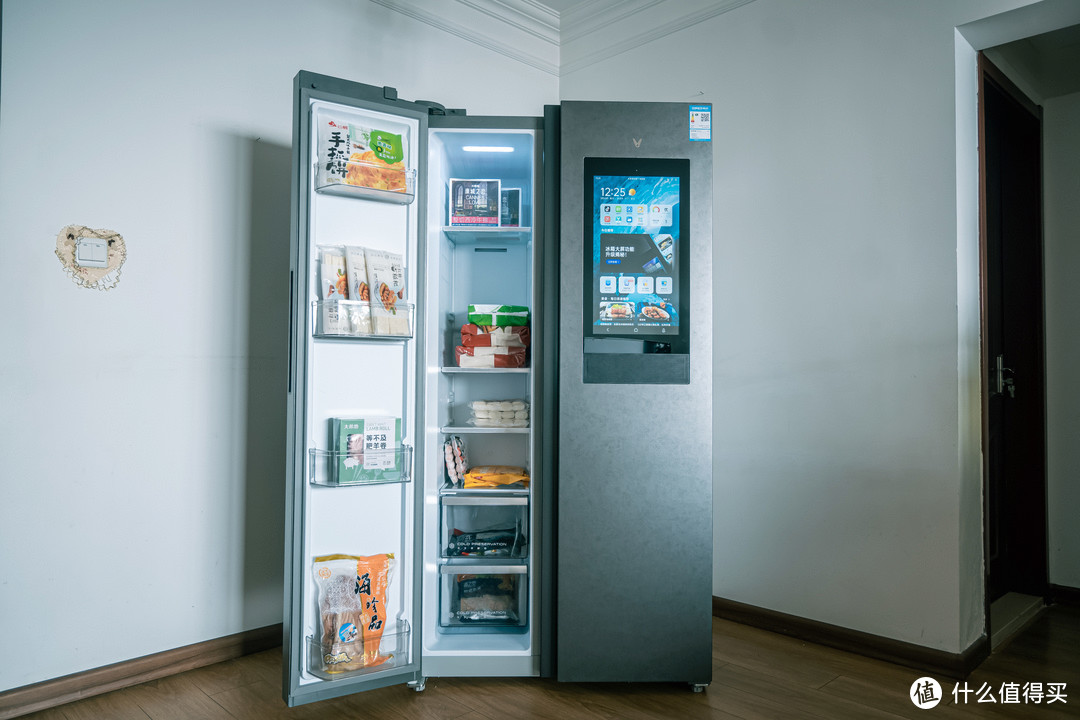 640L容量的大屏冰箱—云米AI冰箱21Face2S使用分享