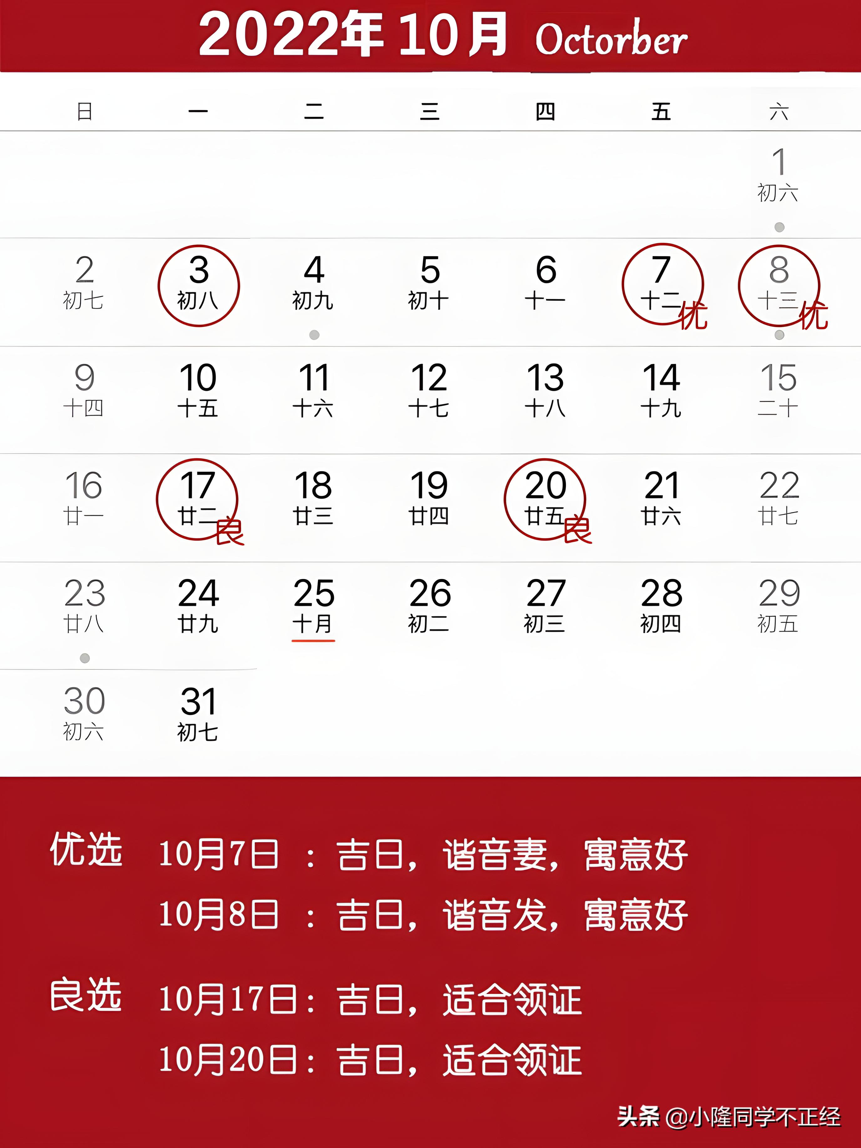 2022年最旺的领证吉日,2022年属鸡领证吉日查询一览表