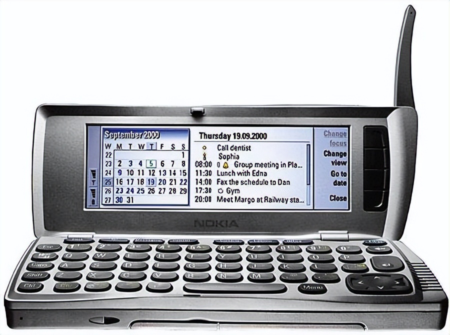二十年前的诺基亚,诺基亚最早的塞班系统智能手机