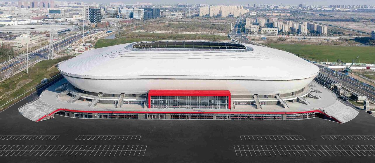 上海浦东足球场附近地标,上海浦东足球场最新进度