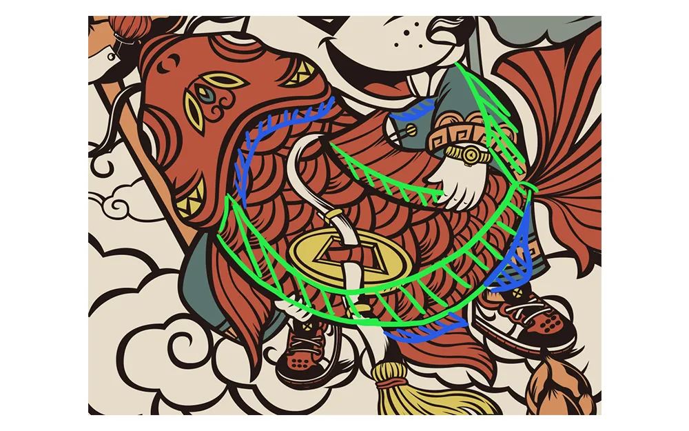 国潮风海报创意设计,国潮插画手绘初学者入门教程