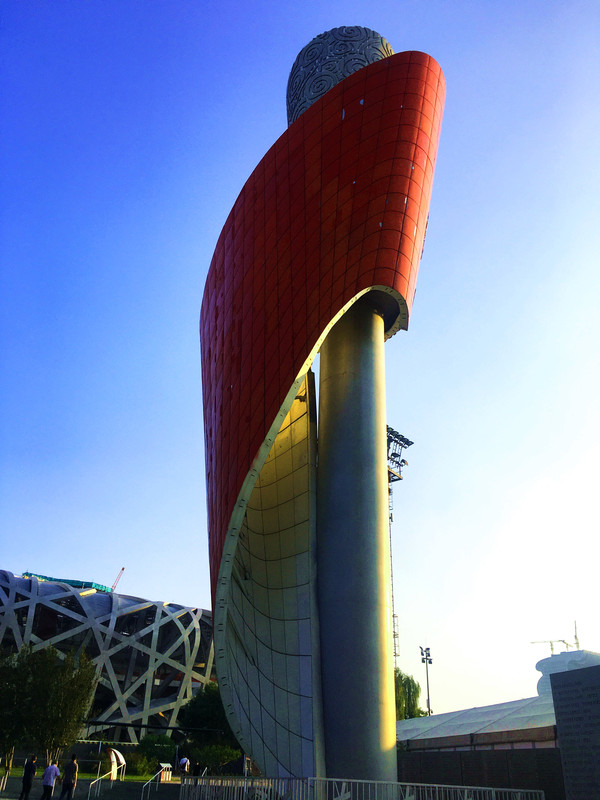 去奥林匹克公园能看到水立方吗,从奥林匹克塔看奥林匹克公园