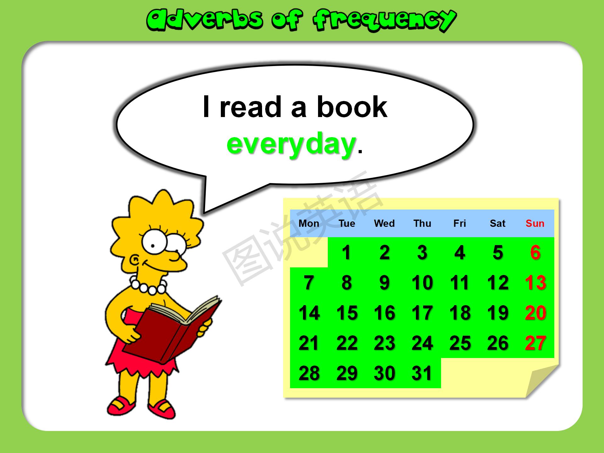 频率副词句型小学语法讲解,新概念英语名词所有格讲解