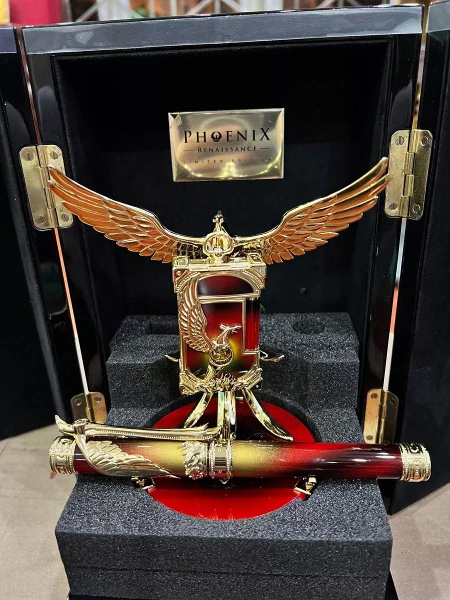 法国都彭打火机经典款 (都彭2018浴火凤凰打火机)