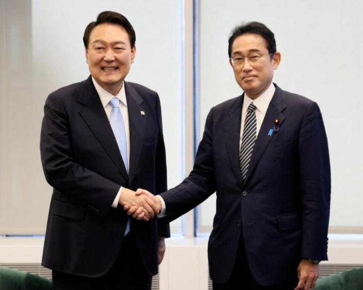 岸田想见朝鲜领导人，朝方回应得不卑不亢，尹锡悦一伙该好好学学