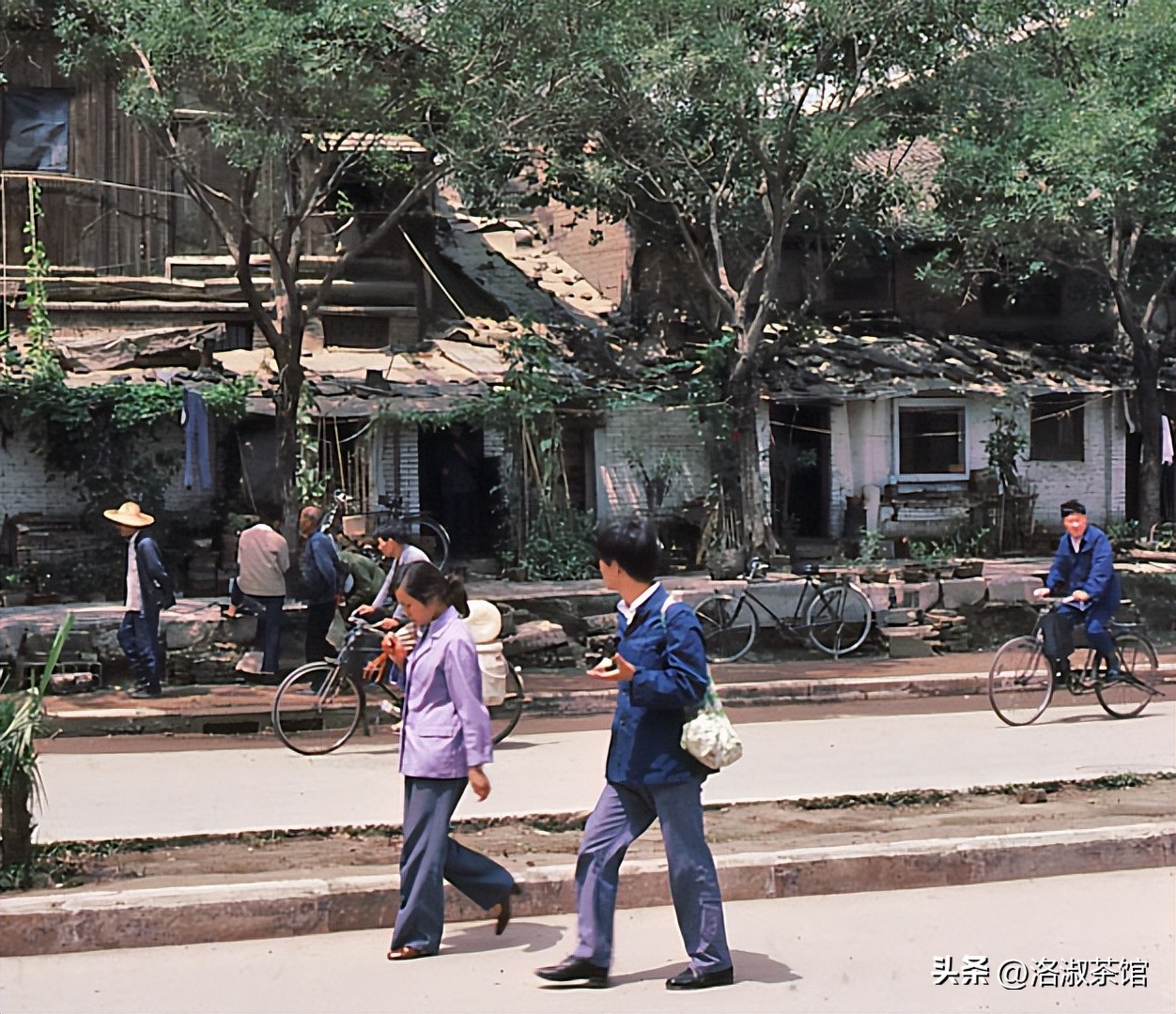 32张老照片惊艳了历史,西安80年代老照片
