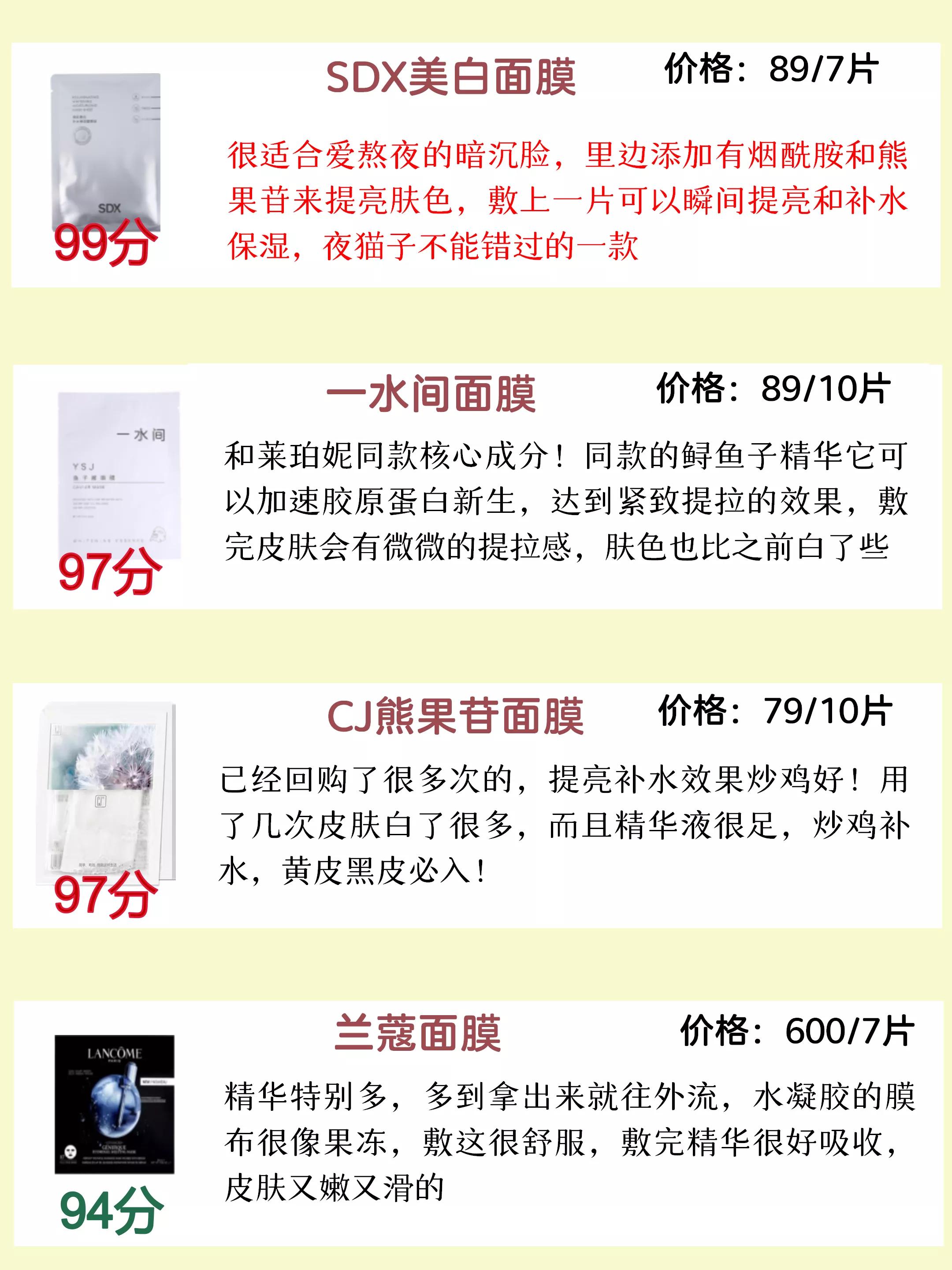 全网都在种草的面膜单品,全网推的面膜