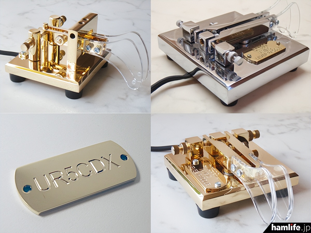 乌克兰知名莫尔斯电键工匠Yury（UR5CDX）在俄乌冲突下重启销售