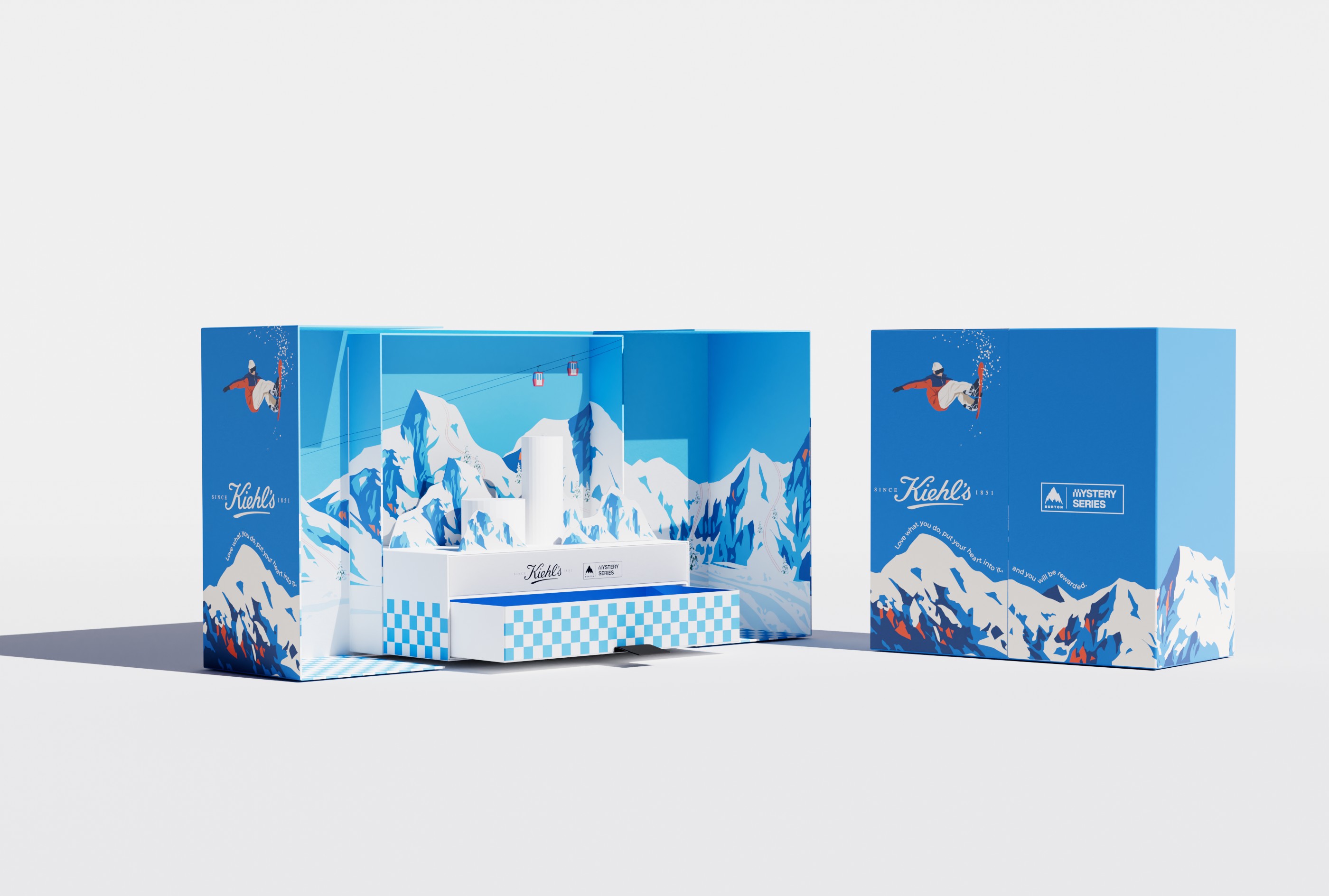 科颜氏高保湿套装情人节,burton最新联名