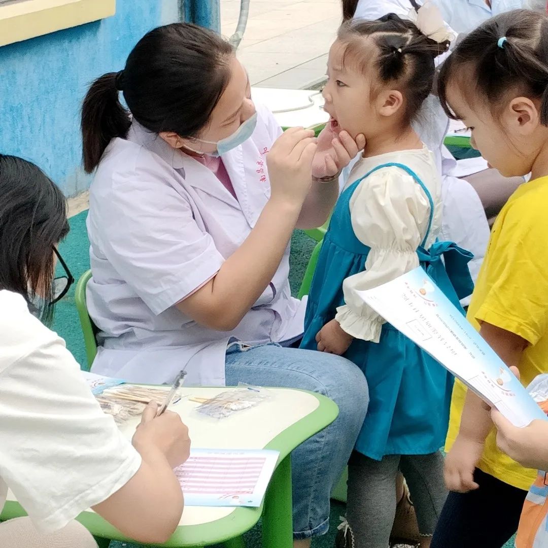 定期体检呵护健康|园外园君悦园、心怡园宝贝们的健康体检日记