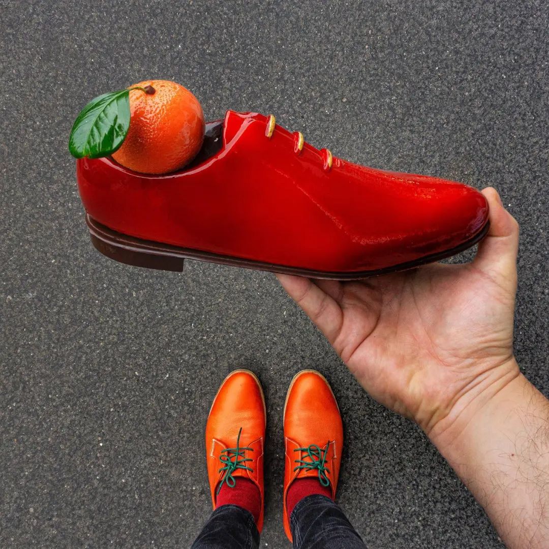 跟着「鞋子哥」逛巴黎甜品！每双鞋都适配！还能这么拍！