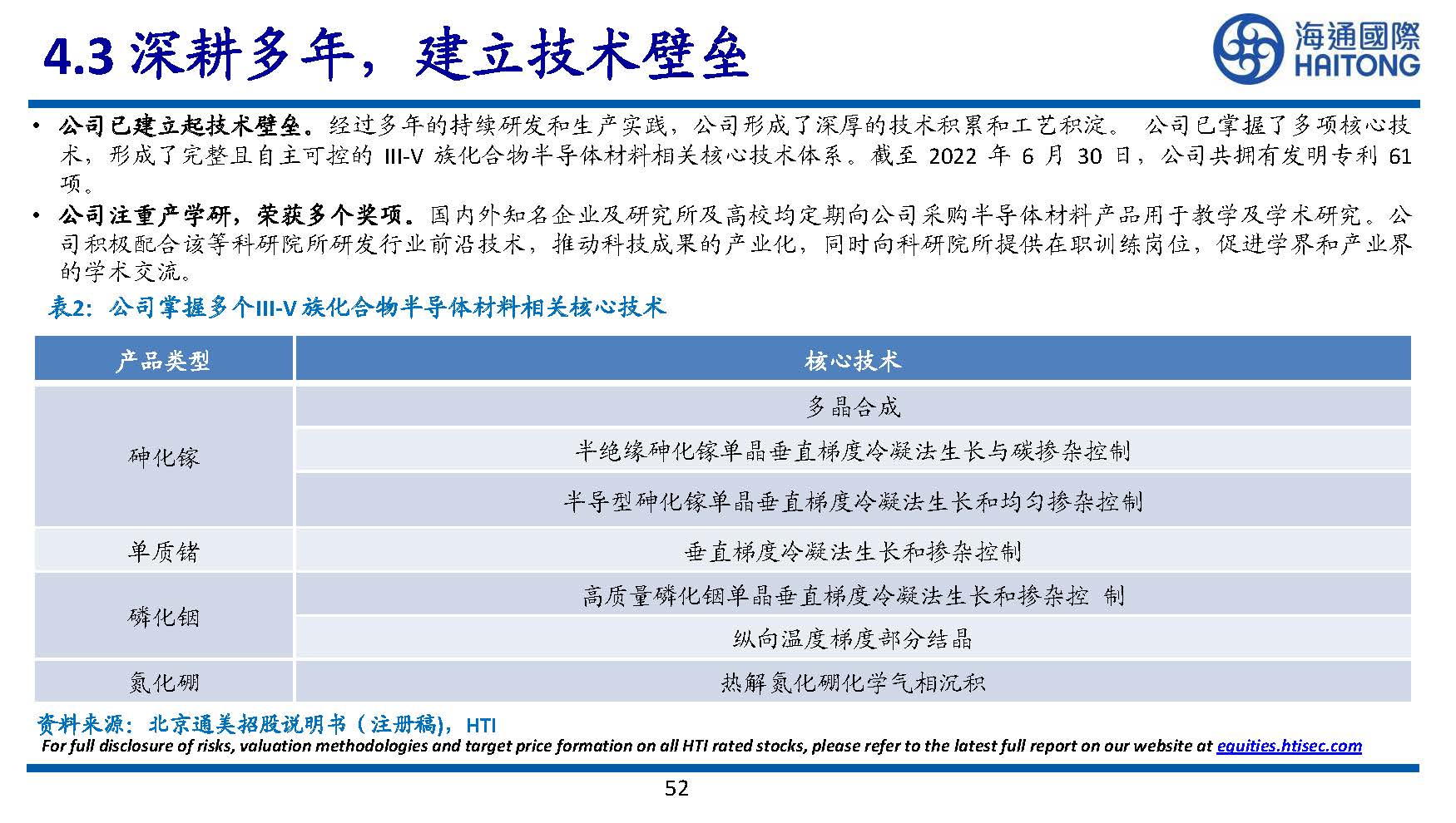 半导体行业专题研究：III~V族化合物半导体研究