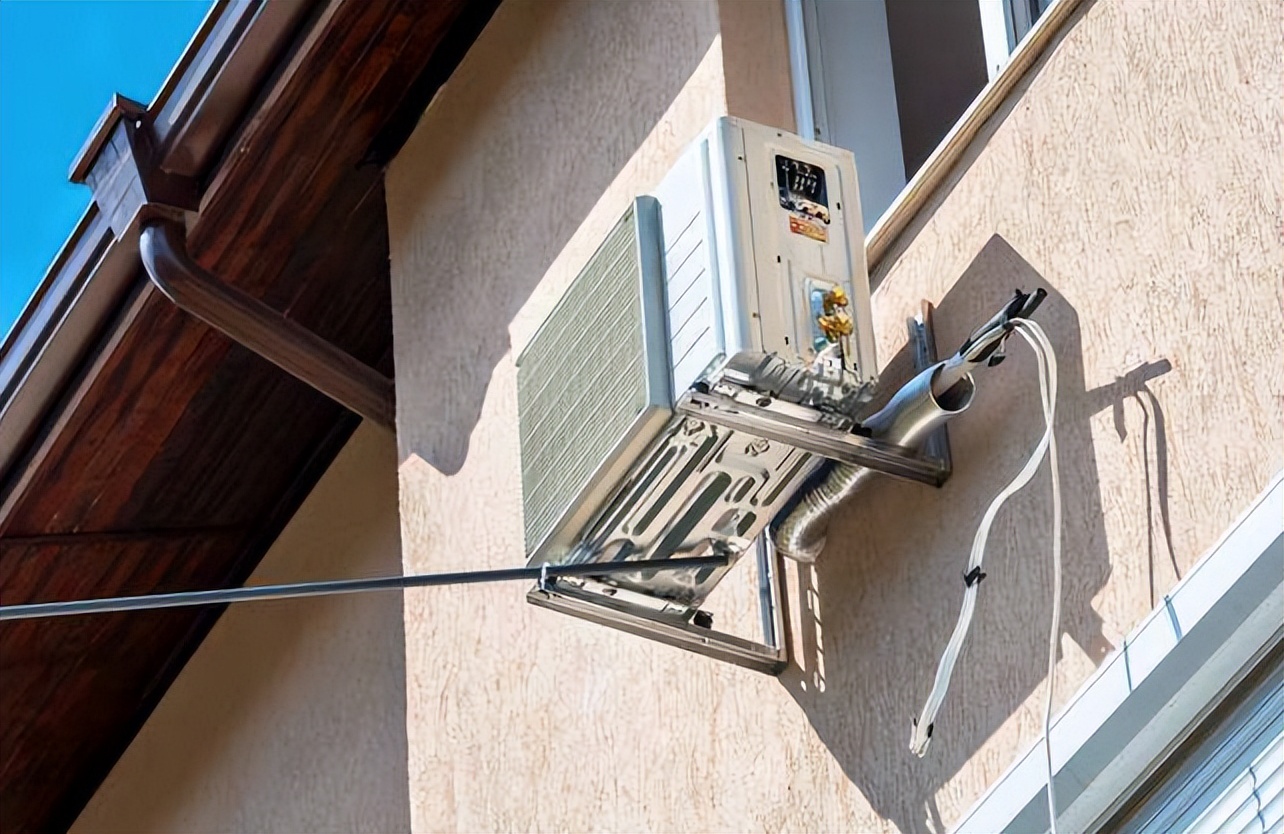 冬天空调外机结冰风扇响,空调内机结冰外机吹冷风