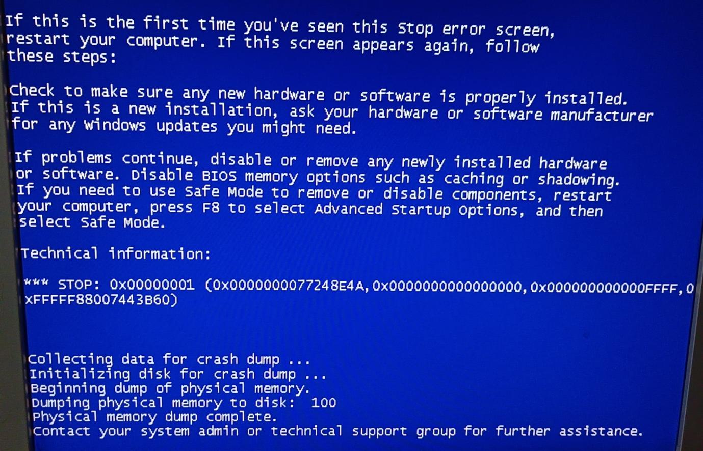 电脑蓝屏systemthreadexception,电脑开机出现thesystemfound