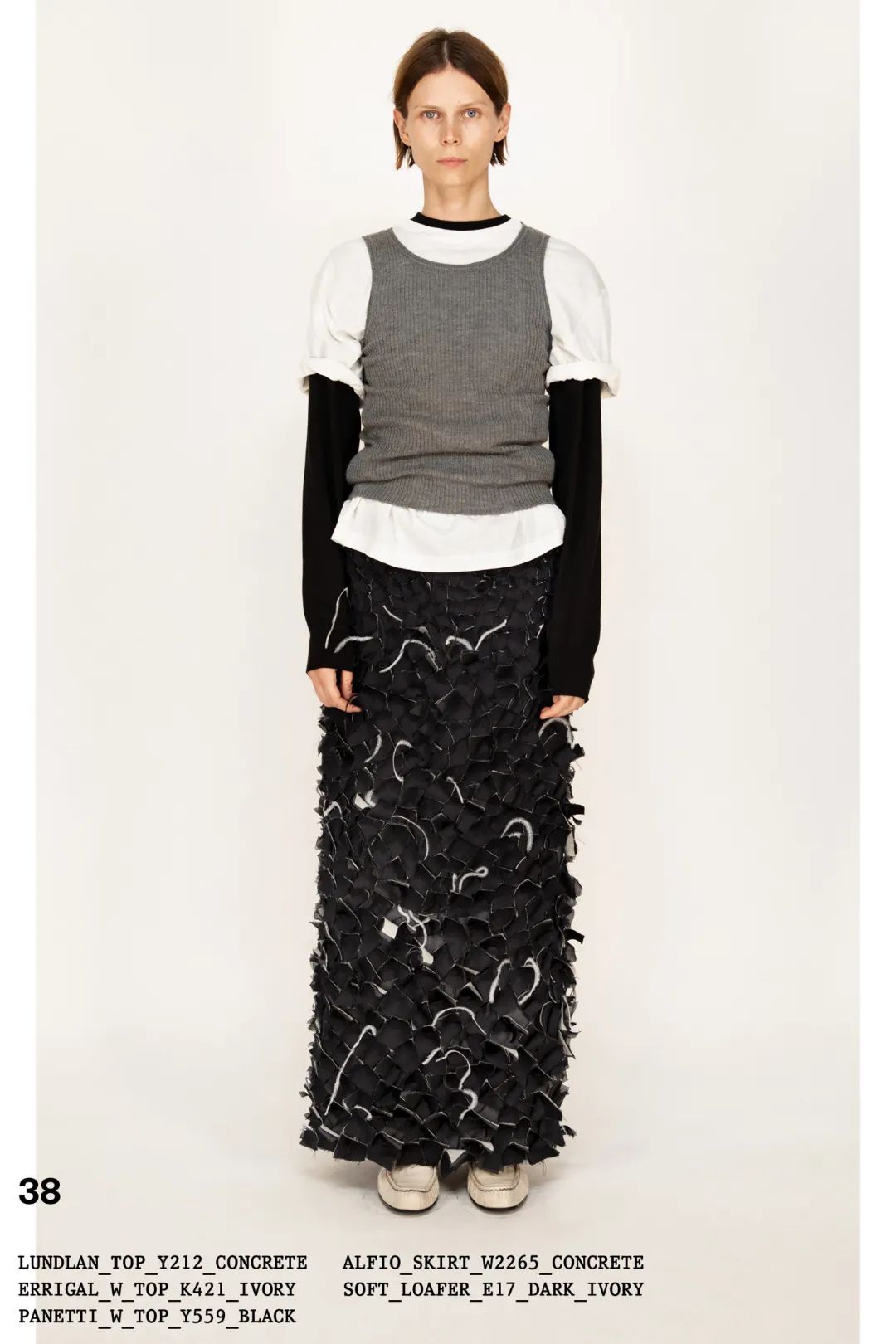 therow极简风t裙,therow长袖针织搭配