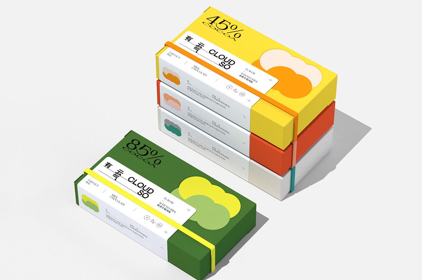 巧克力包装设计步骤,简单巧克力大件造型