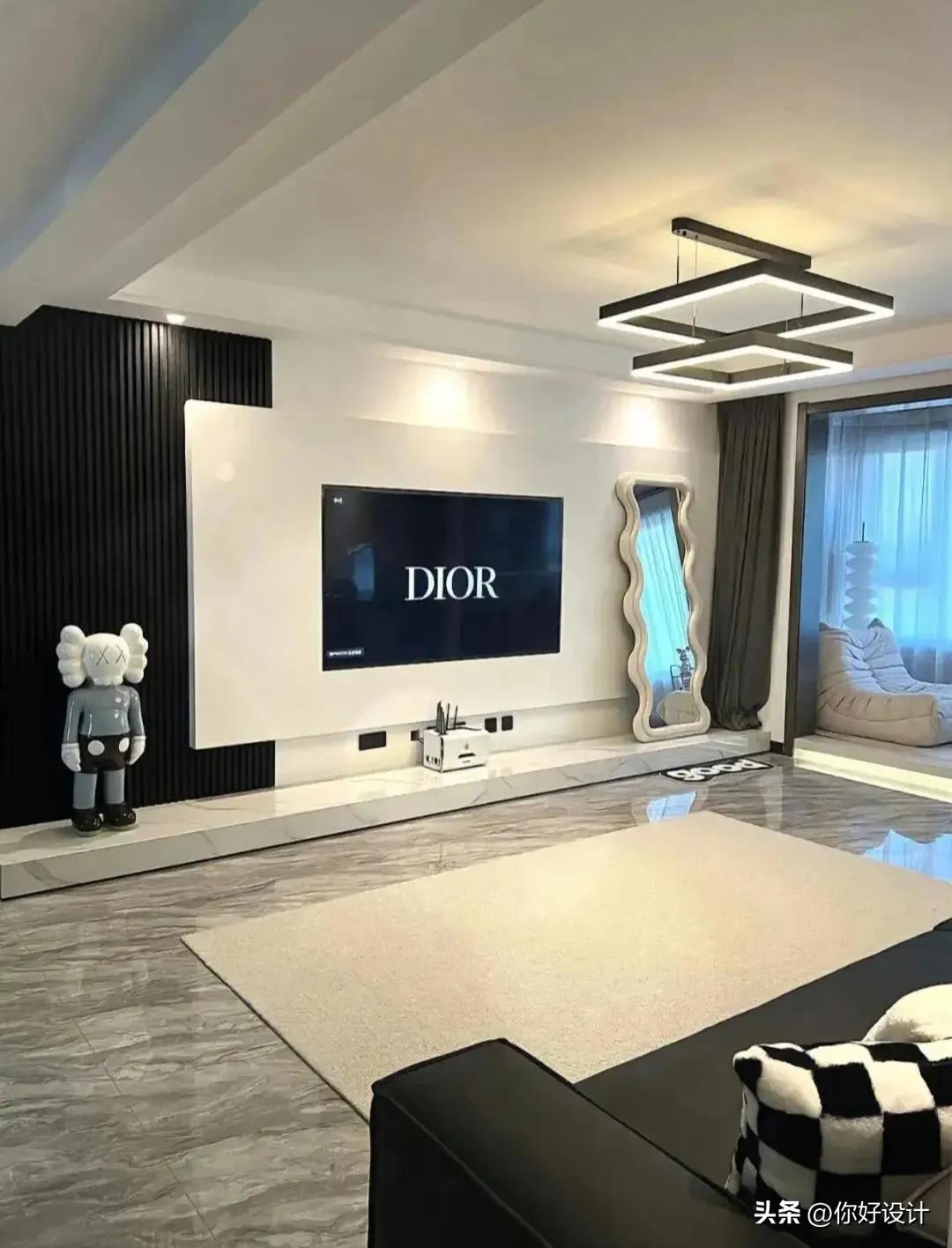 三十款电视背景墙设计,三十平大客厅电视背景墙