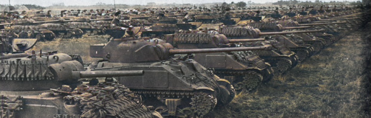 第二次世界大战美国坦克大盘点,第二次世界大战的美军重型坦克