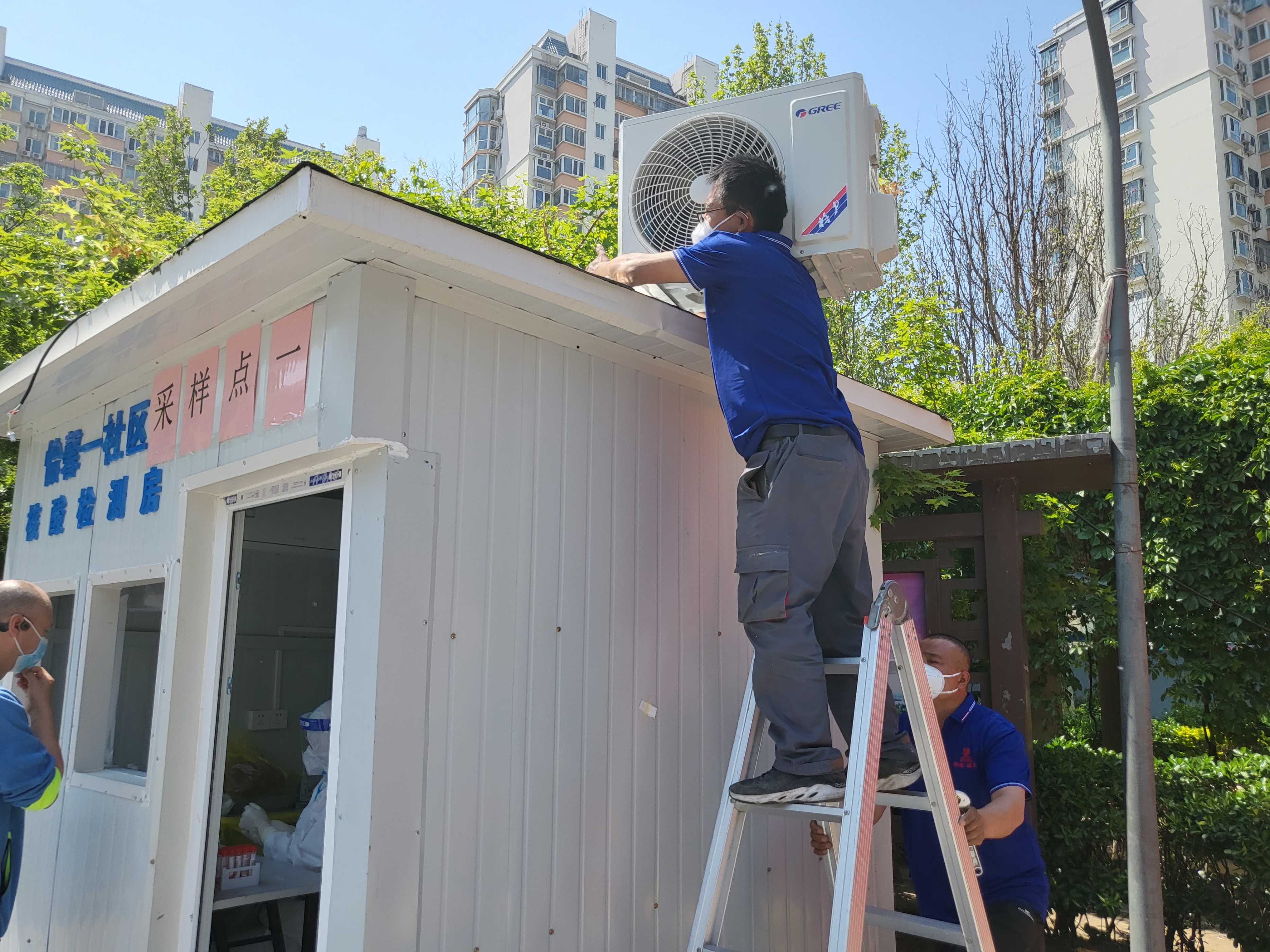 空调房、绿豆汤···顺义胜利街道采样点全部暖心“升级”