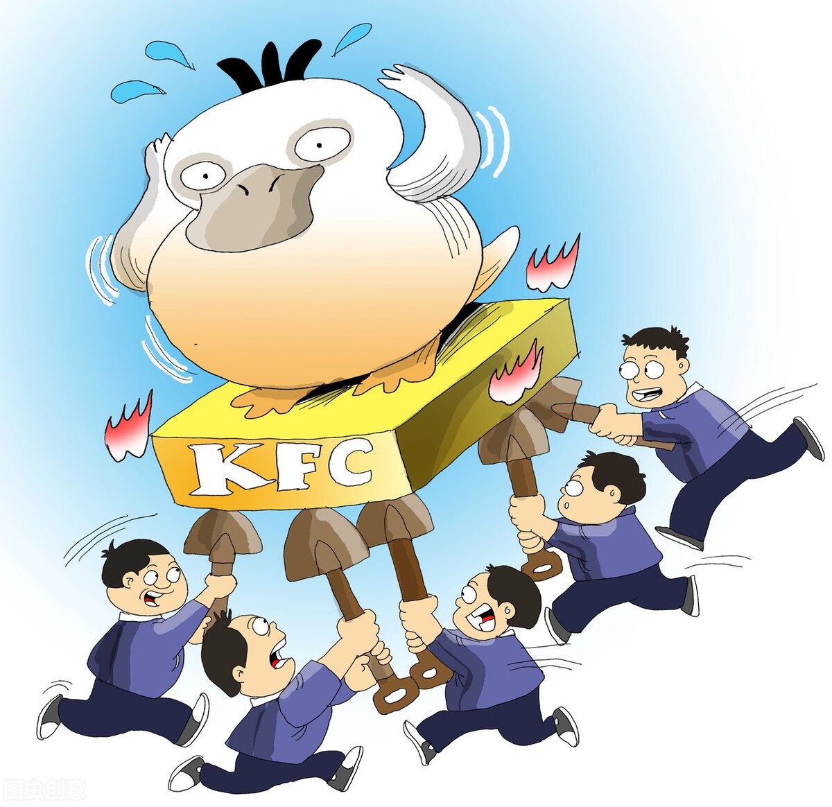 可达鸭爆红现象,可达鸭爆火海外