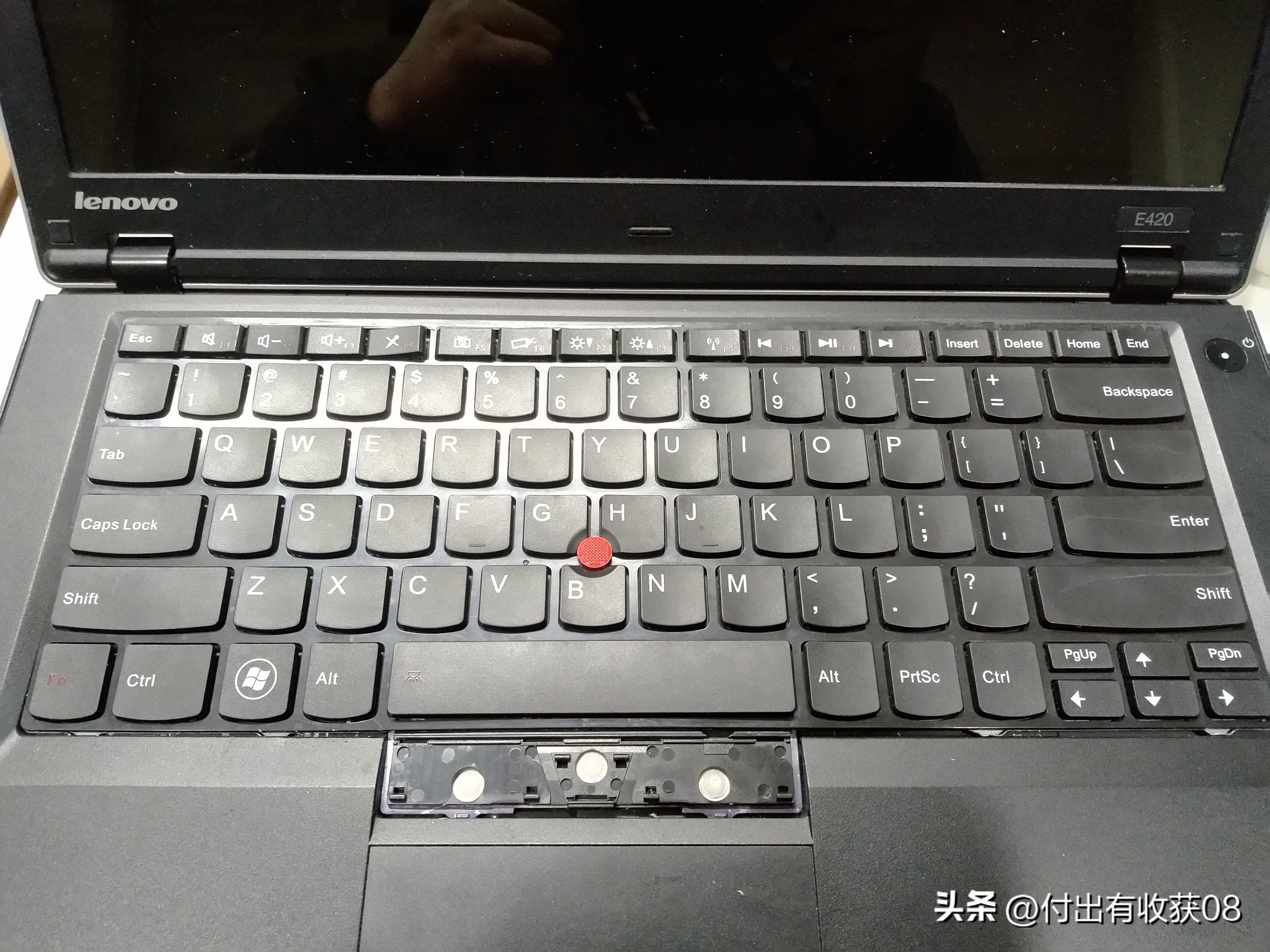 联想e41笔记本键盘进水,笔记本e420换键盘