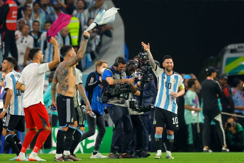 梅西在多哈,梅西带领阿根廷进决赛