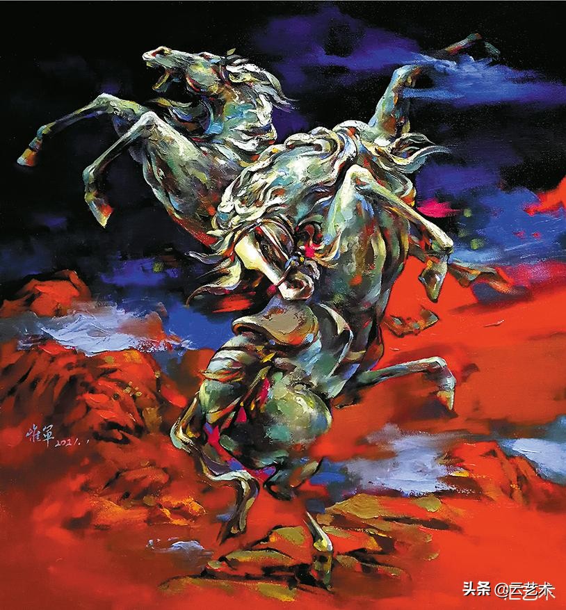 美在耕耘||马惟军美术作品集（一）