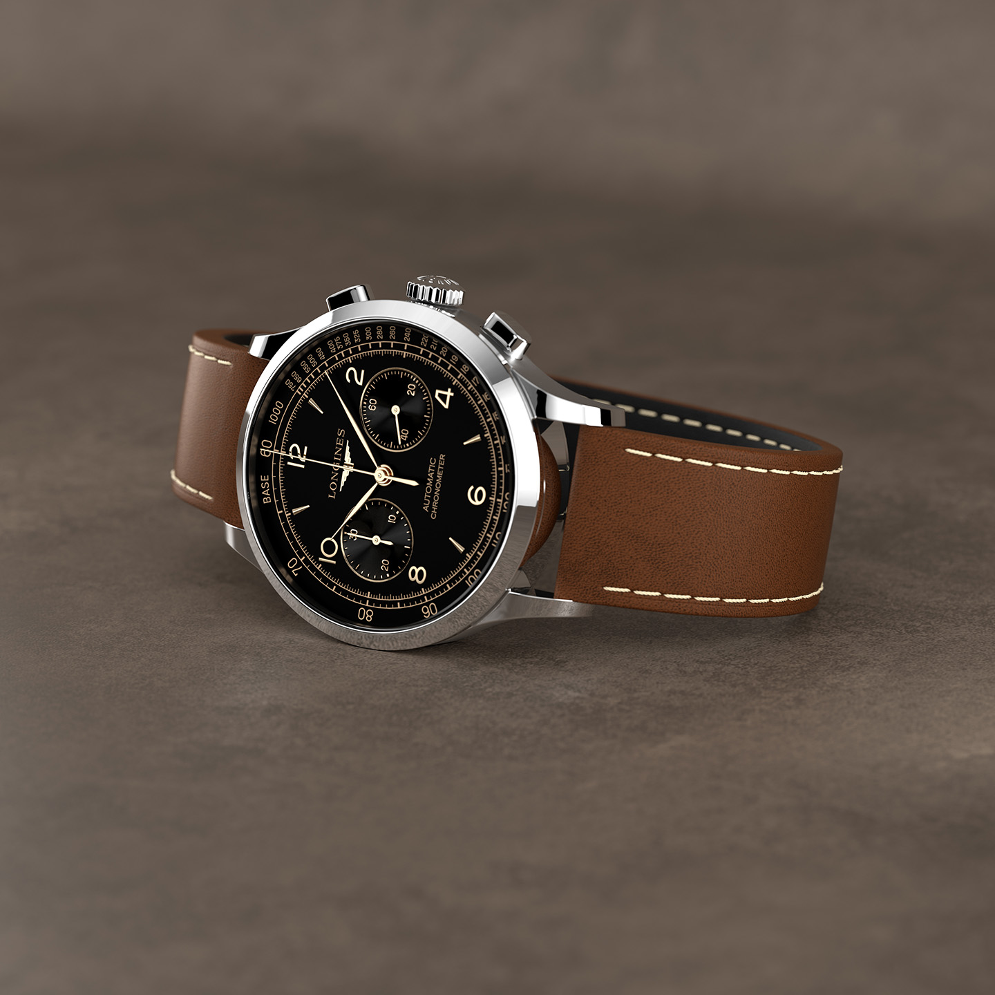 浪琴全新开创者系列复刻腕表,浪琴开创者一共有四种腕表直径