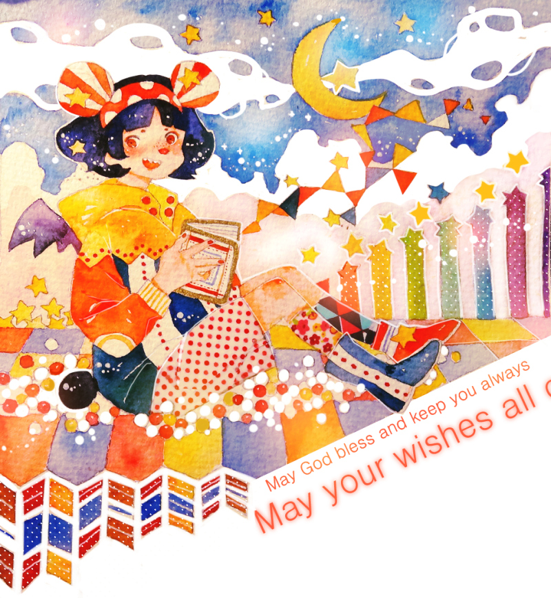 画师tear的插画作品欣赏,插画画师shimmer作品欣赏