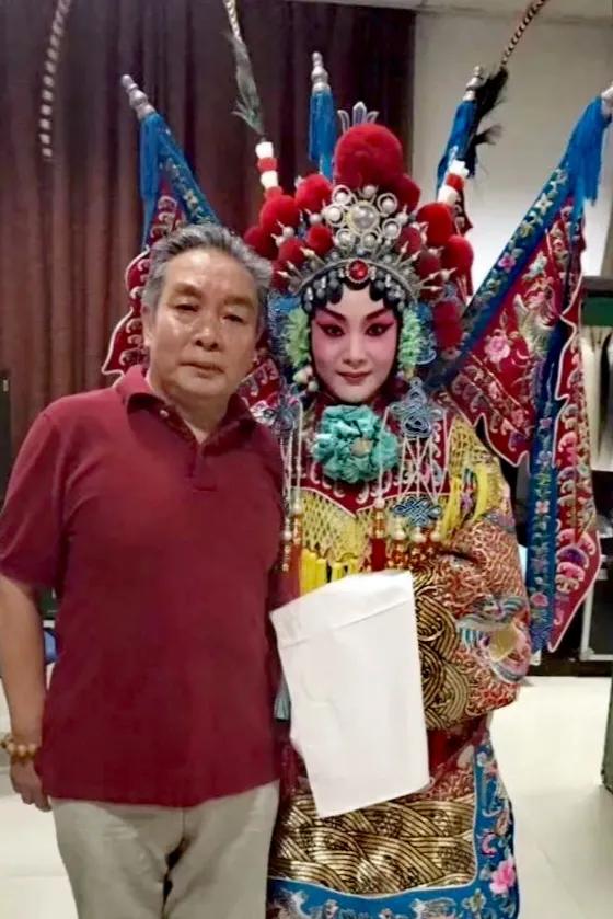 天津京剧名家表演,京剧父子同台