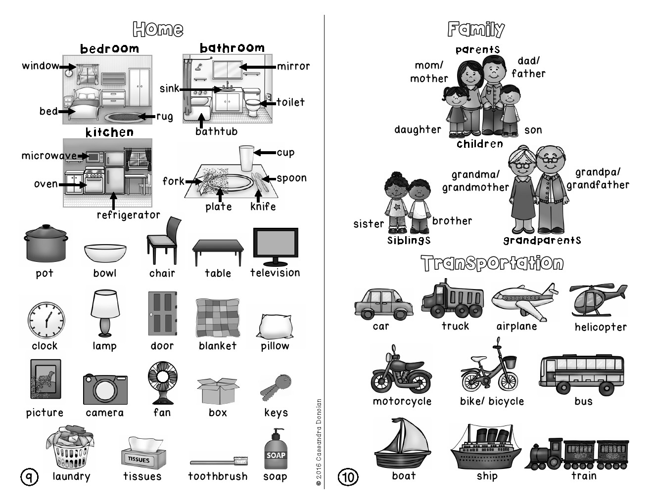 儿童英语单词漫画版,儿童英语漫画图片大全下载