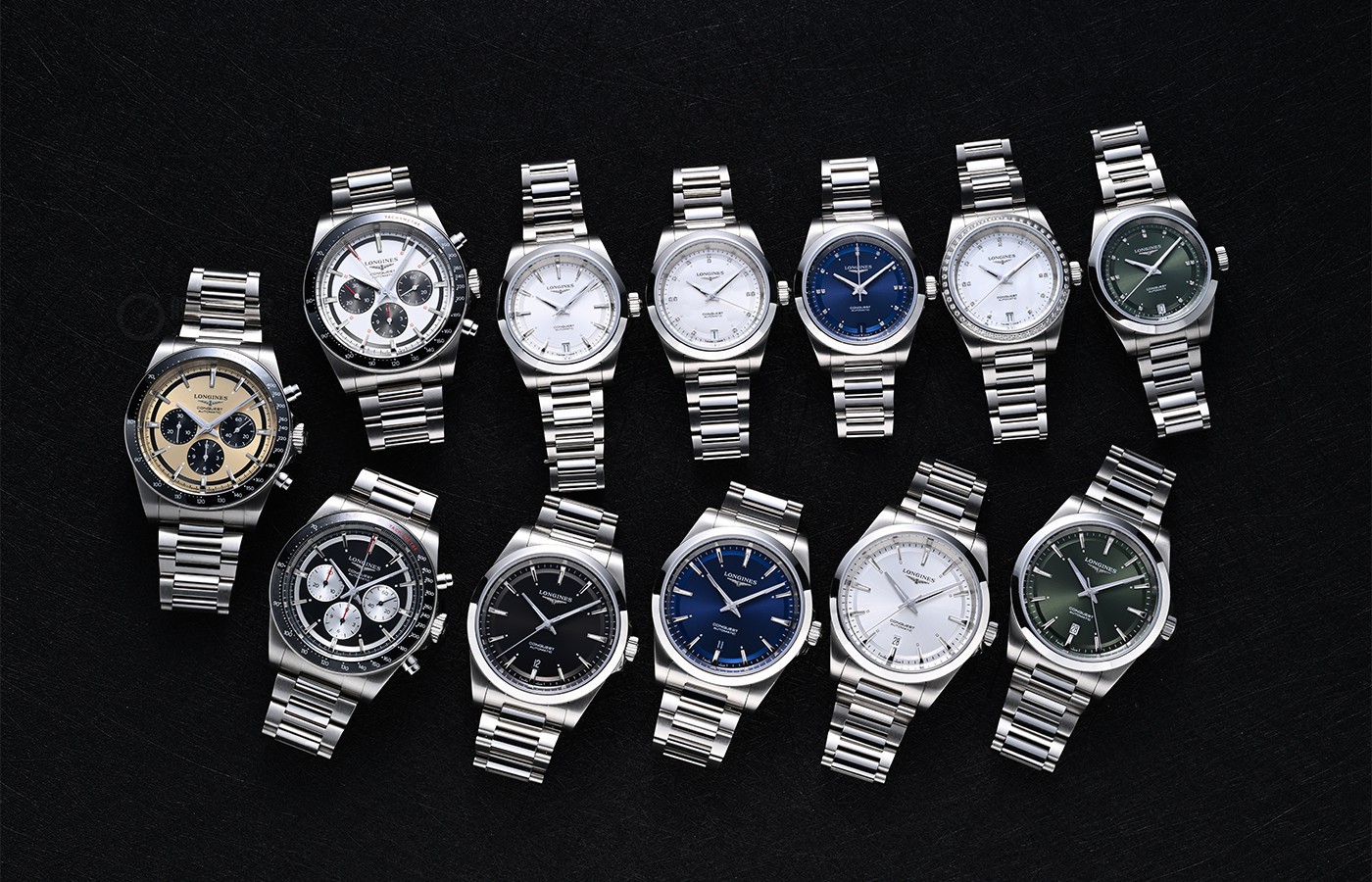 浪琴康卡斯改全黑陶瓷款,浪琴康卡斯升级