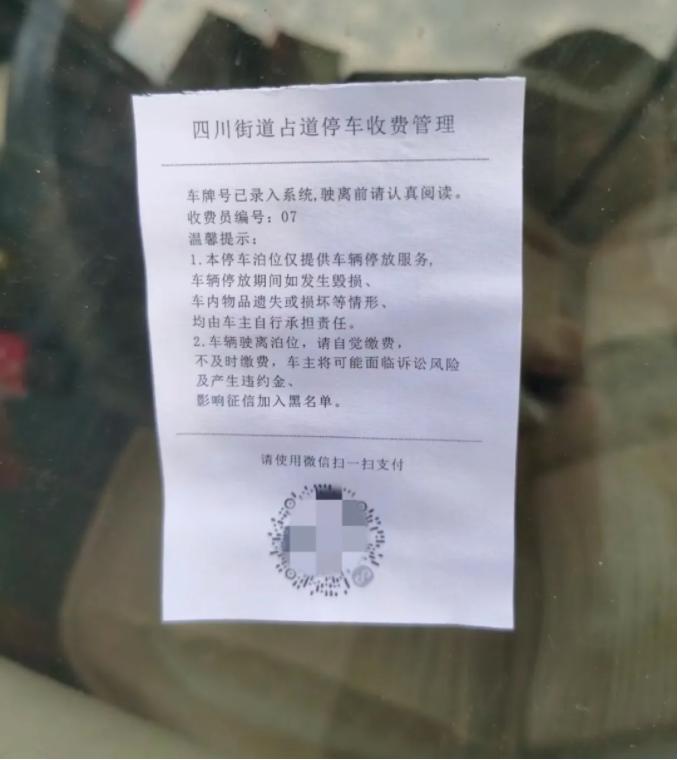 假冒停车收费员被拘留,遇到假的停车收费单