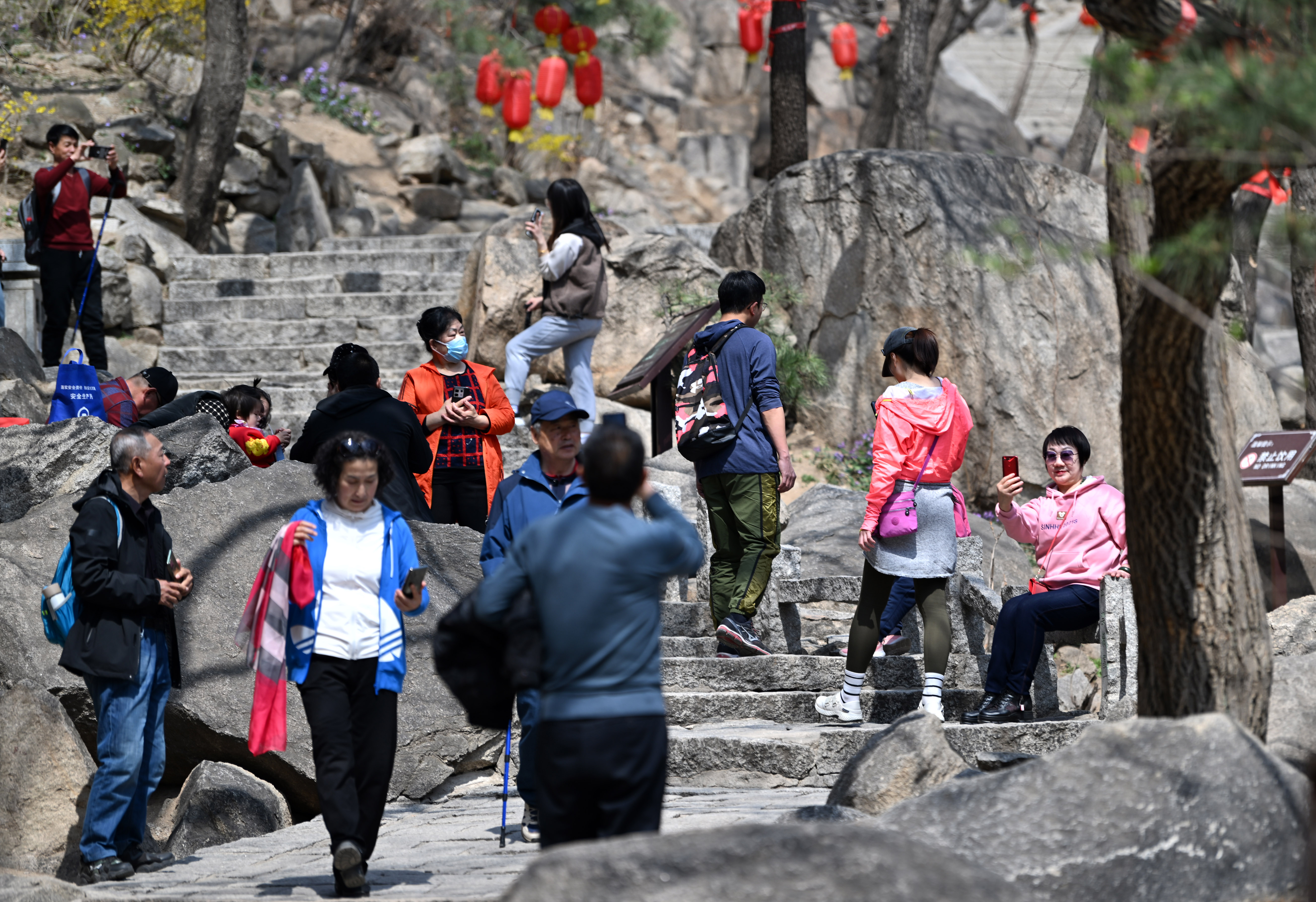 天津西青踏春,天津盘山踏青