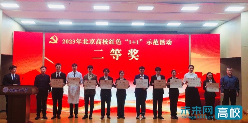 北京石油化工学院经济管理学院学生第二*党**支部荣获北京高校红色“1+1”示范活动评比二等奖