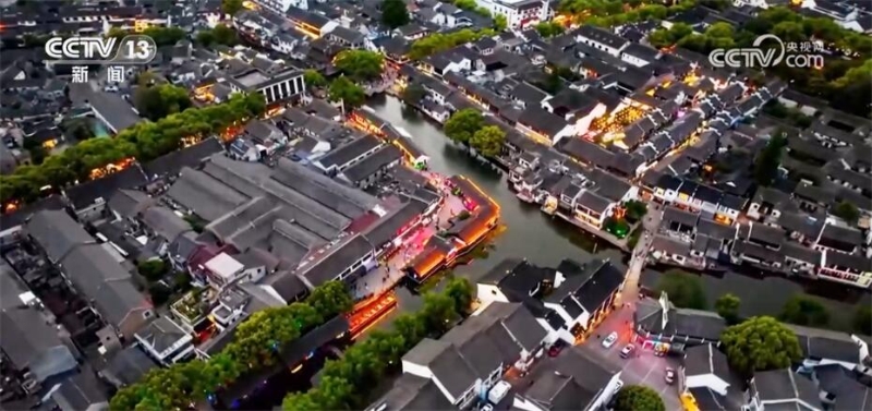 苏州同里古镇江南山水美如画,文化中国行2024苏州