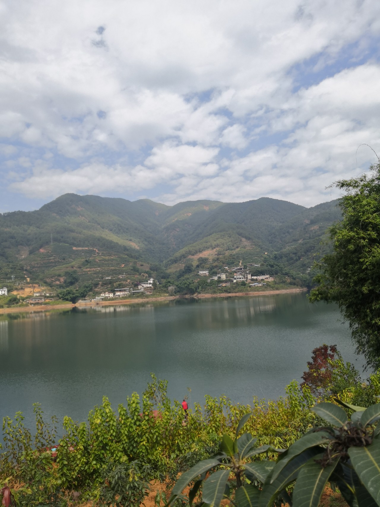 梅子姐这次选了没有打窝的钓位，渔获究竟如何呢