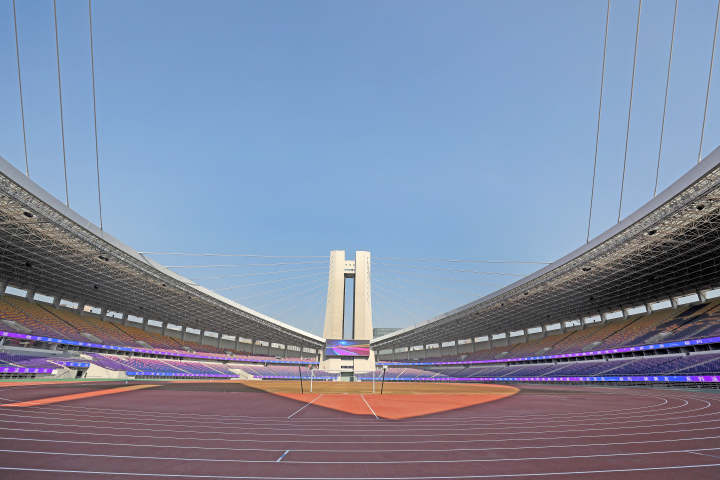 改造后的黄龙体育馆图文,黄龙体育中心场馆改造完成